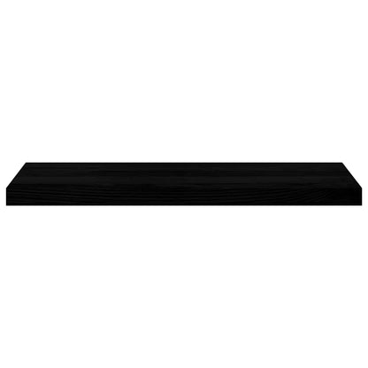 Traptreden 12 st 80x30x2 cm massief eikenhout donkerbruin