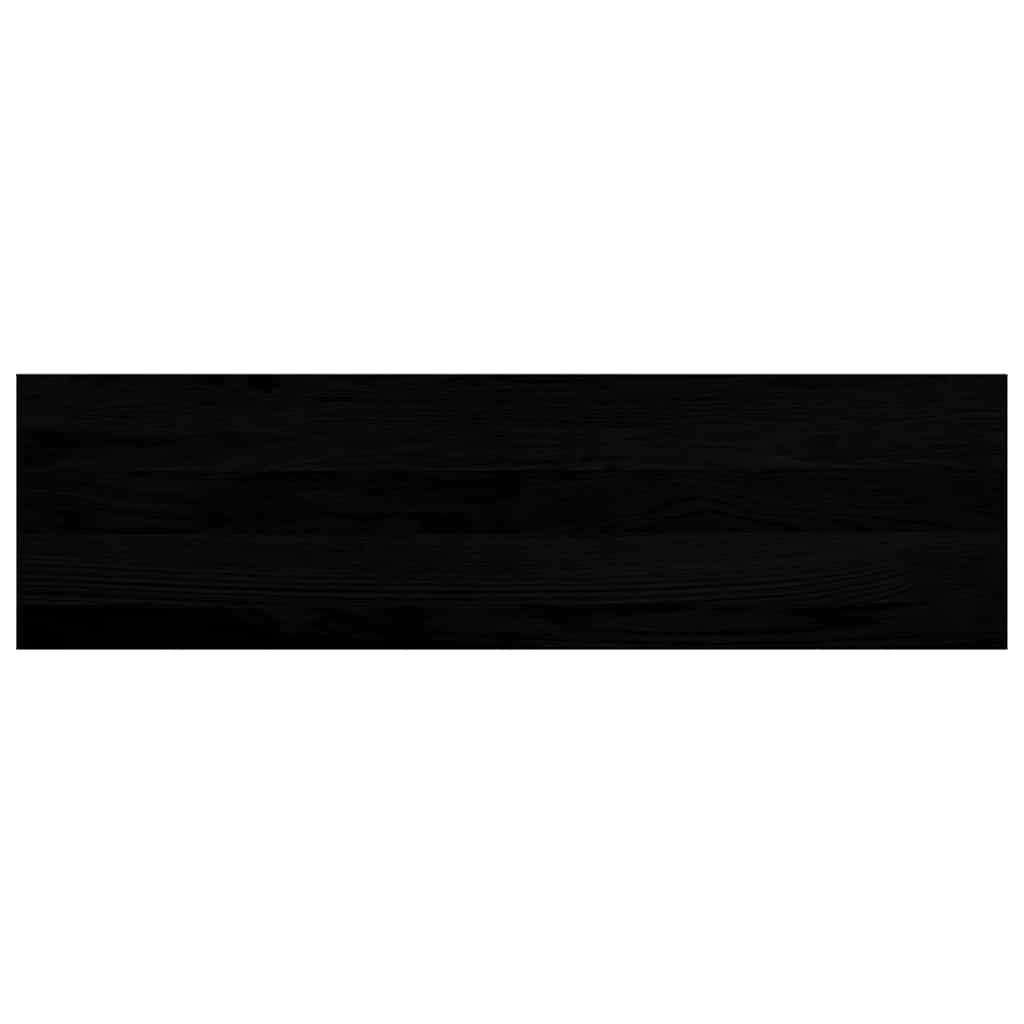 Traptreden 12 st 90x30x2 cm massief eikenhout donkerbruin