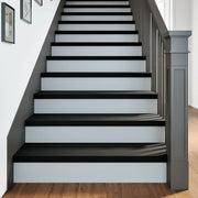 Stair treads 12 pcs 100x30x2 cm solid oak dark brown