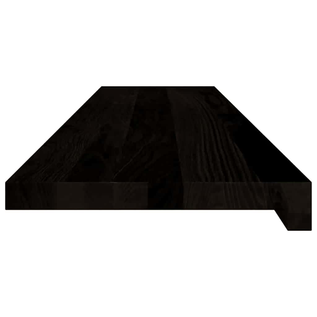 Traptreden Massief Eikenhout Donkerbruin 12 110 x 30 x 2 cm