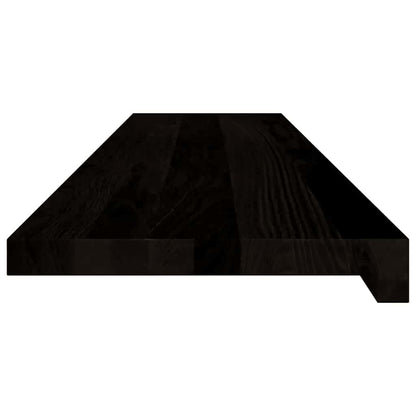 Traptreden Massief Eikenhout Donkerbruin 12 110 x 30 x 2 cm