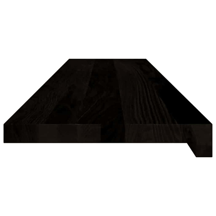 Traptreden Massief Eikenhout Donkerbruin 12 110 x 30 x 2 cm