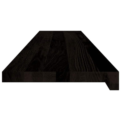 Traptreden Massief Eikenhout Donkerbruin 12 120 x 30 x 2 cm