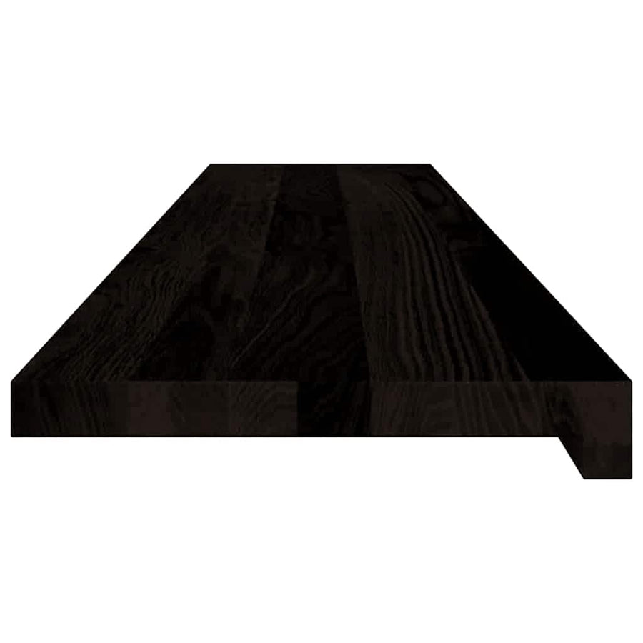 Traptreden Massief Eikenhout Donkerbruin 12 120 x 30 x 2 cm