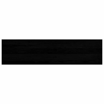 Traptreden 16 st 100x30x2 cm massief eikenhout donkerbruin