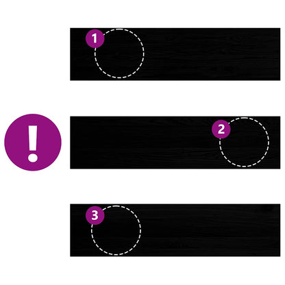 Traptreden 16 st 100x30x2 cm massief eikenhout donkerbruin