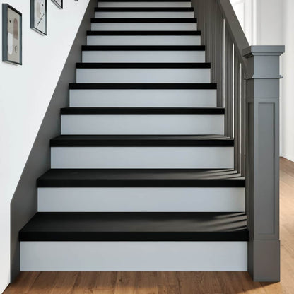 Traptreden 20 st 90x25x2 cm massief eikenhout donkerbruin