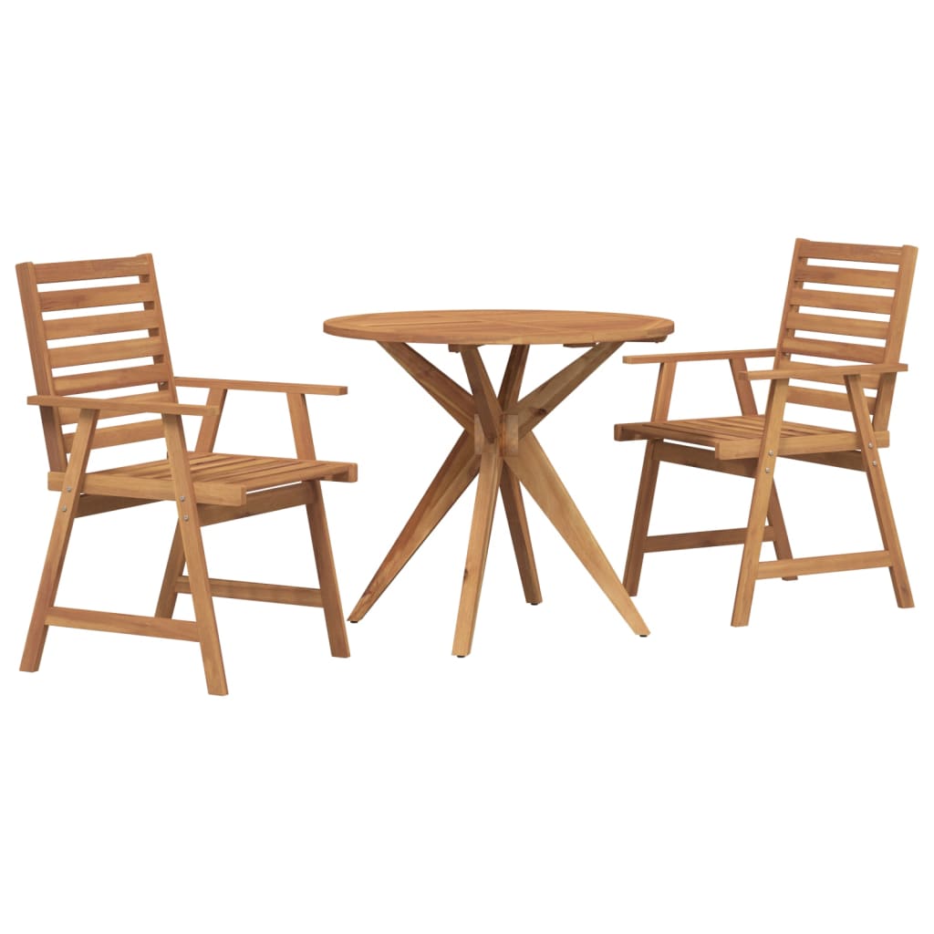 3-Delige Tuinset Massief Acaciahout 2