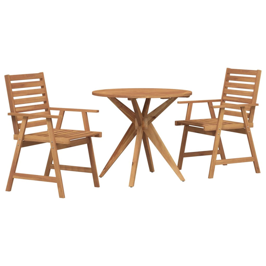 3-Delige Tuinset Massief Acaciahout 2