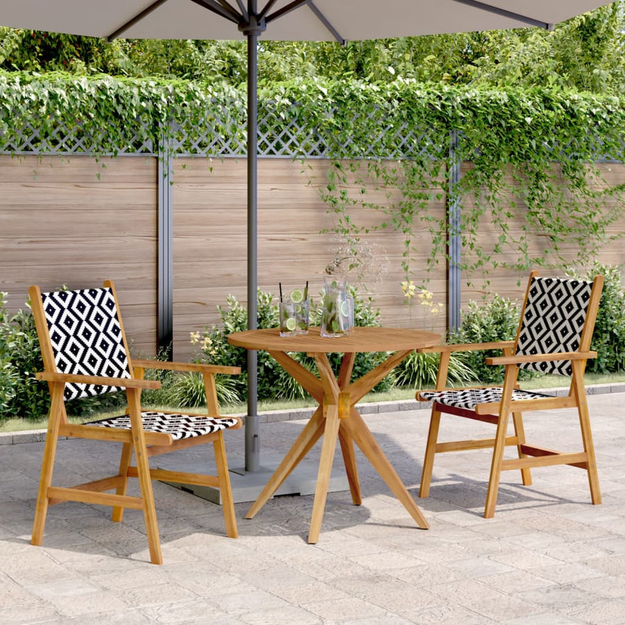 3-Delige Tuinset Massief Acaciahout 2