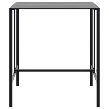 5-Delige Tuinbarset Gepoedercoat Staal Zwart 4 100 x 100 x 110 cm