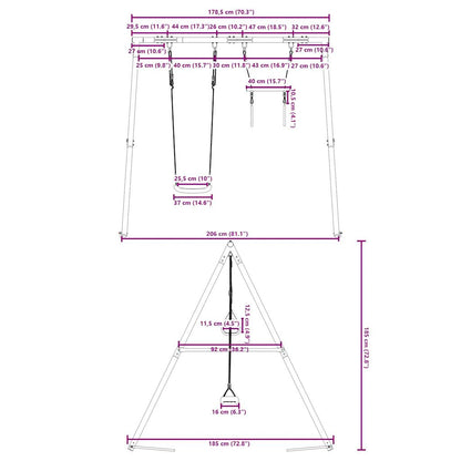 Schommelset Met Schommel En Trapeze 1