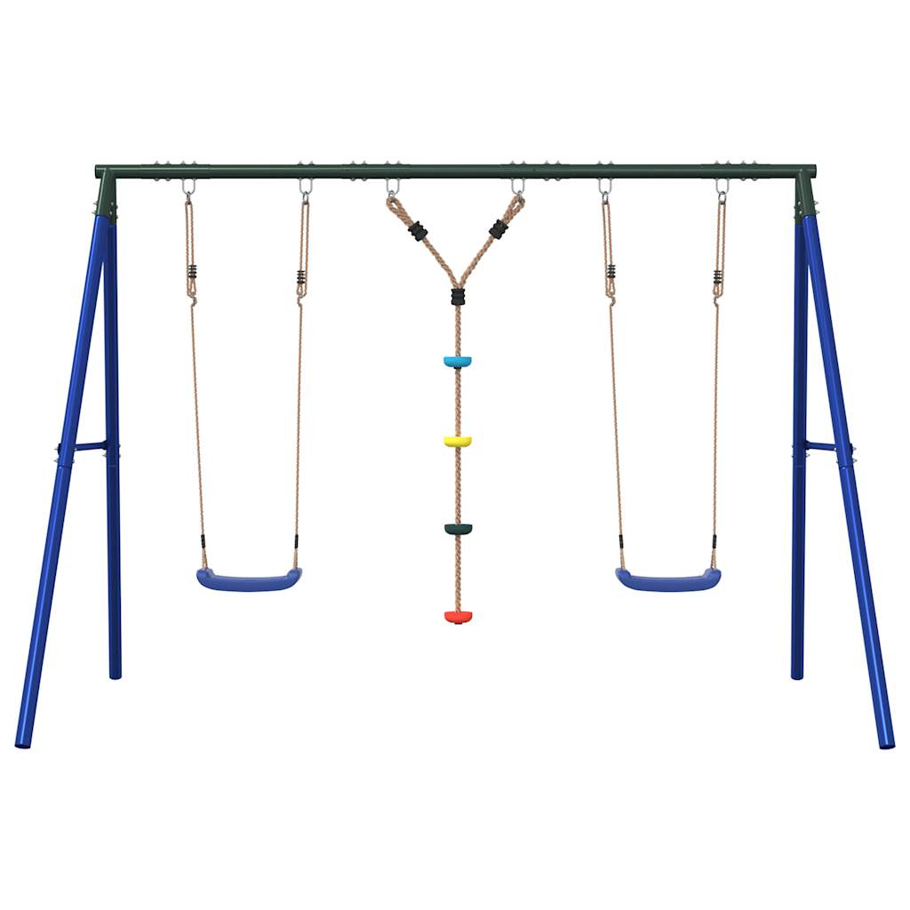 Schommelset Met Schommels En Klimtouw Met Schijven 1