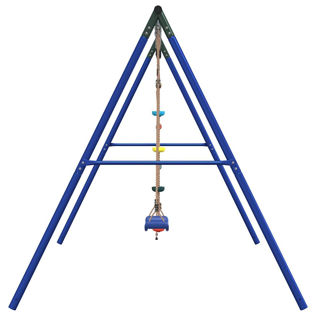 Schommelset Met Schommel, Ladder En Klimtouw Met Schijven 1