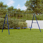 Schommelset 5 zitplaatsen blauw grijs