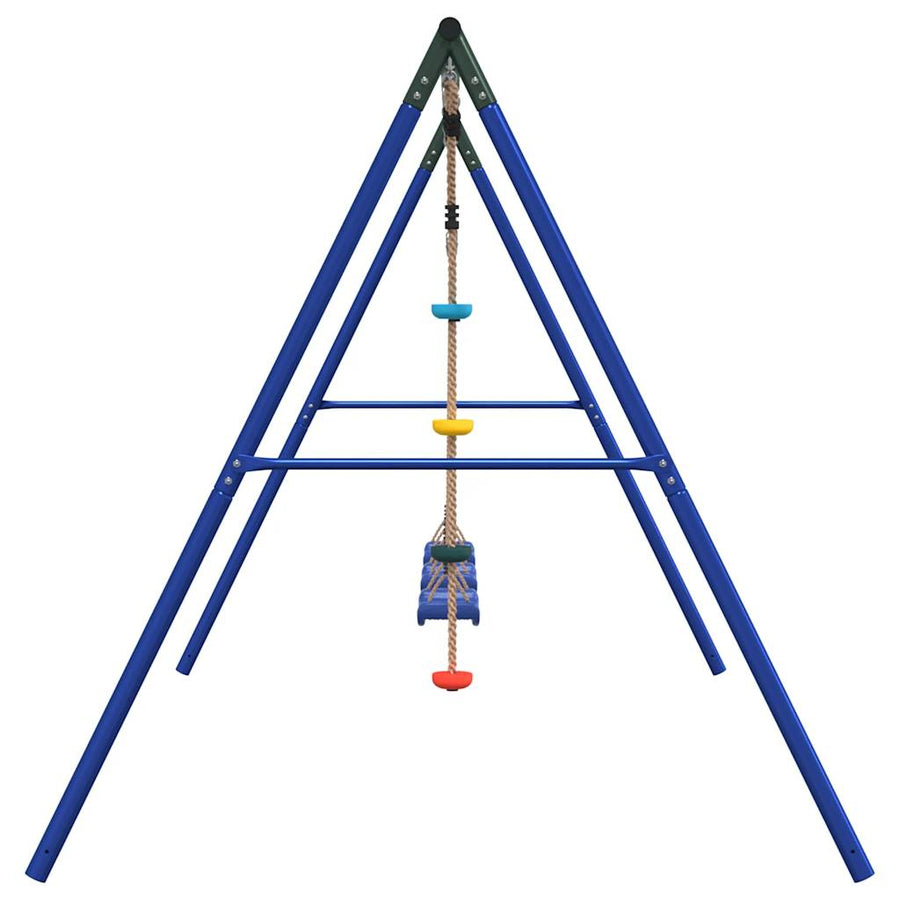 Schommelset Met Schommels En Klimtouw Met Schijven 1