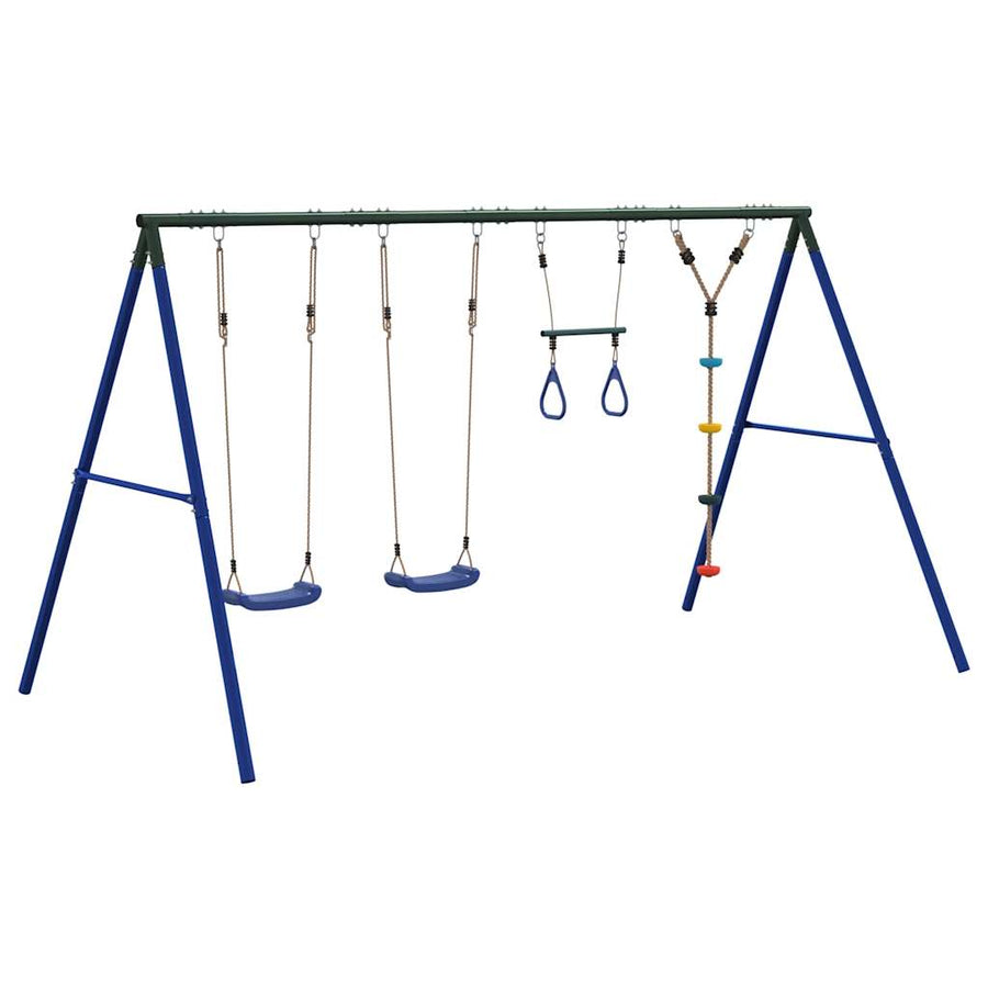 Schommelset Met Schommels, Trapeze En Klimschommel Met Schijven 1