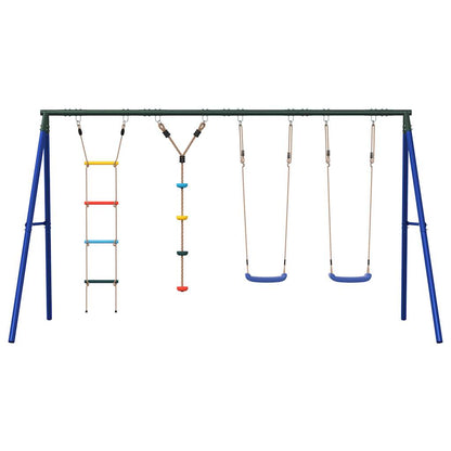 Schommelset Met Schommels, Ladder En Klimtouw Met Schijven 1