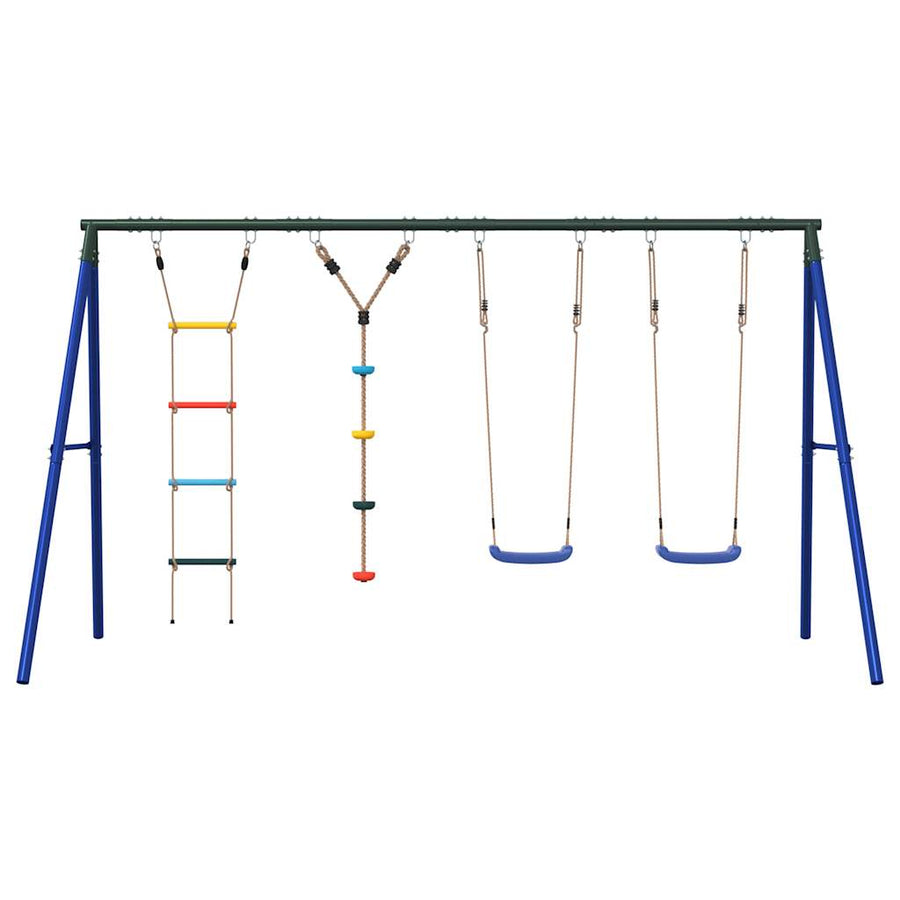 Schommelset Met Schommels, Ladder En Klimtouw Met Schijven 1
