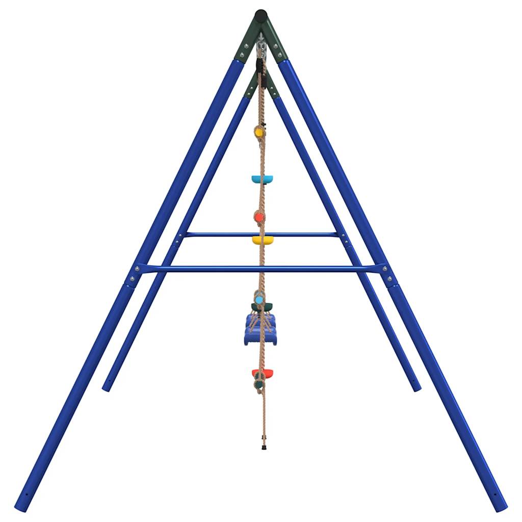 Schommelset Met Schommels, Ladder En Klimtouw Met Schijven 1