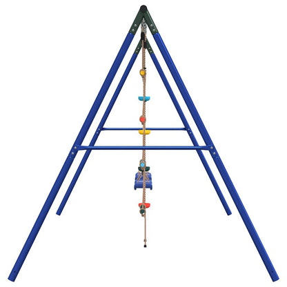 Schommelset Met Schommels, Ladder En Klimtouw Met Schijven 1