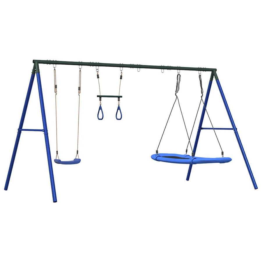 Schommelset Met Schommel, Trapeze En Nestschommel 1