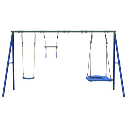 Schommelset Met Schommel, Trapeze En Nestschommel 1