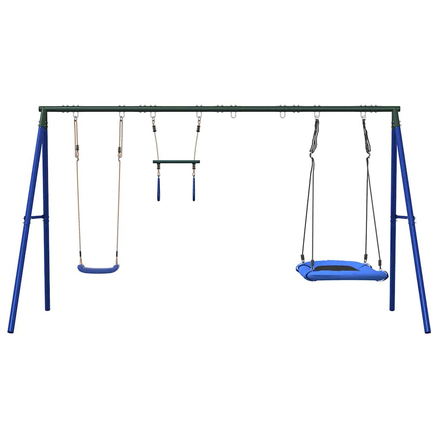Schommelset Met Schommel, Trapeze En Nestschommel 1