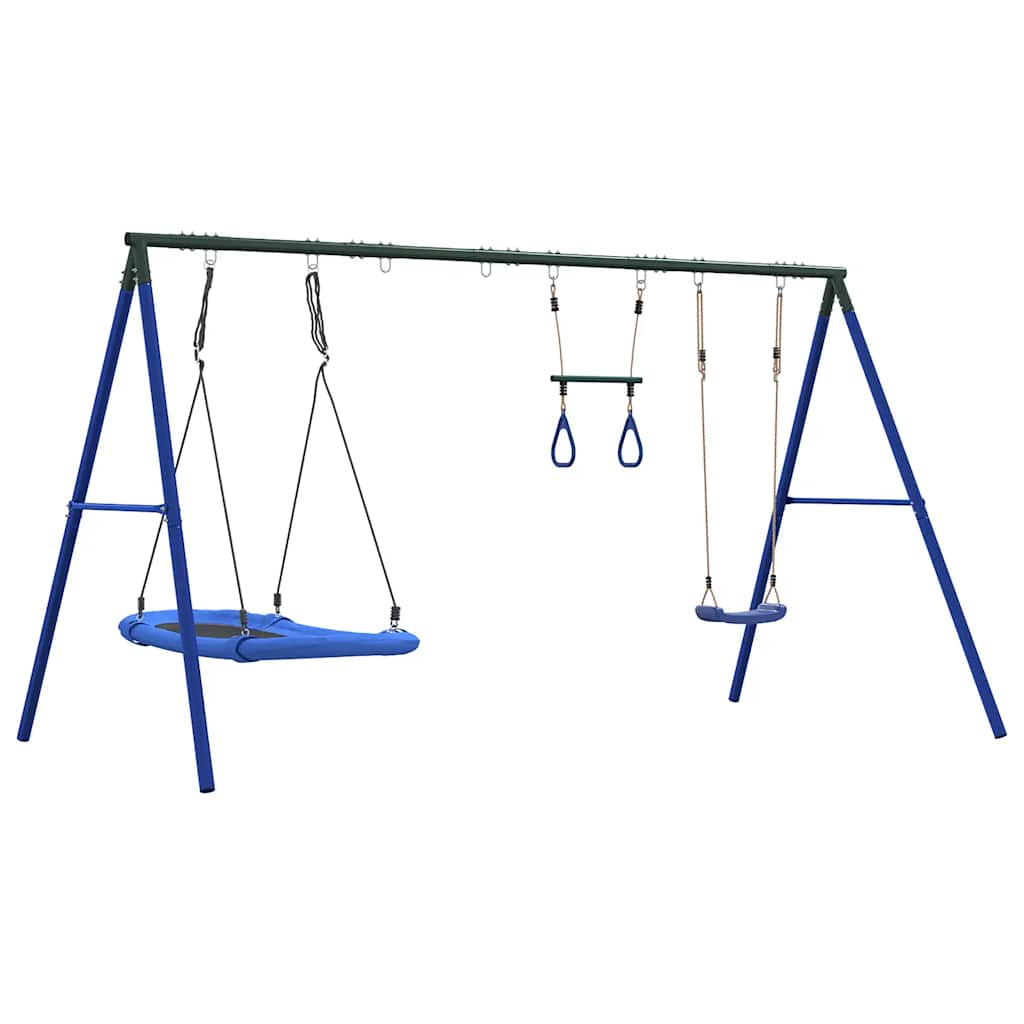 Schommelset Met Schommel, Trapeze En Nestschommel 1
