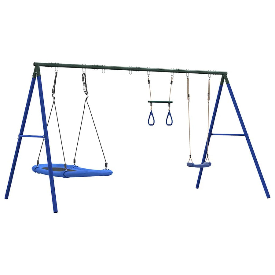 Schommelset Met Schommel, Trapeze En Nestschommel 1