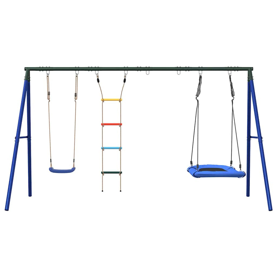 Schommelset Met Schommel, Ladder En Nestschommel 1