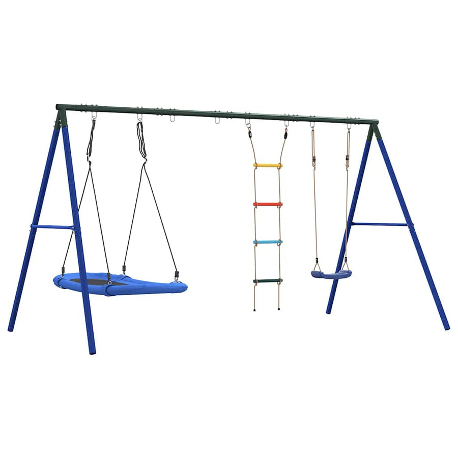 Schommelset Met Schommel, Ladder En Nestschommel 1