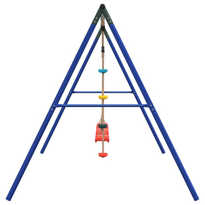 Schommelset Met Schommels En Klimtouw Met Schijven 1