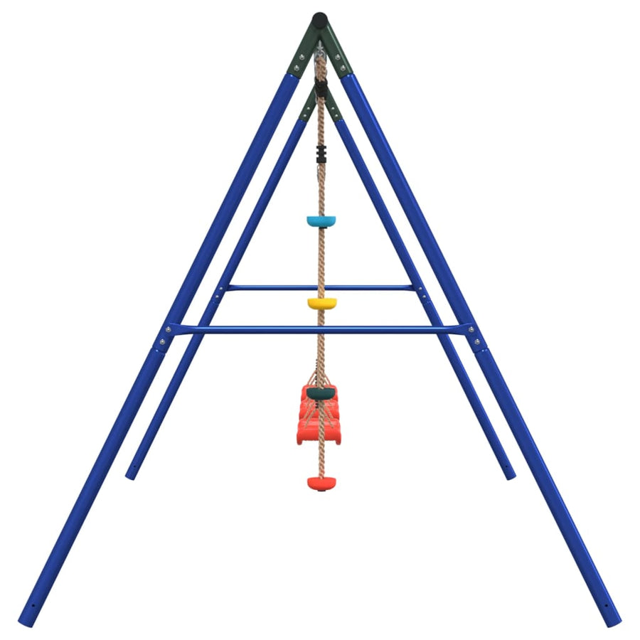 Schommelset Met Schommels En Klimtouw Met Schijven 1