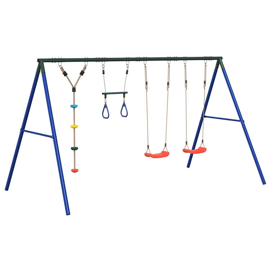 Schommelset Met Schommels, Trapeze En Klimschommel Met Schijven 1