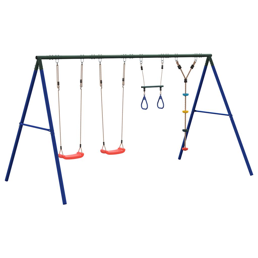 Schommelset Met Schommels, Trapeze En Klimschommel Met Schijven 1