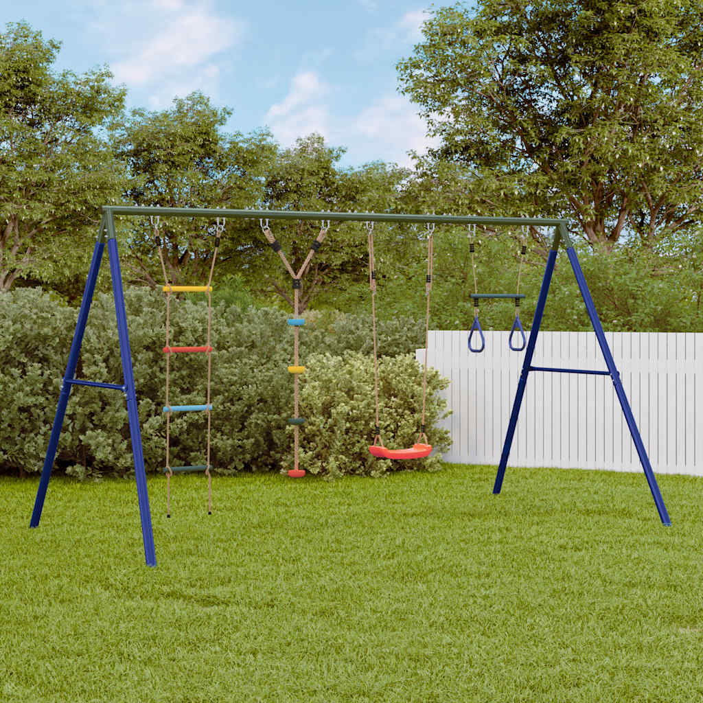 Schommelset Met Schommel, Trapeze, Ladder En Klimtouw 1