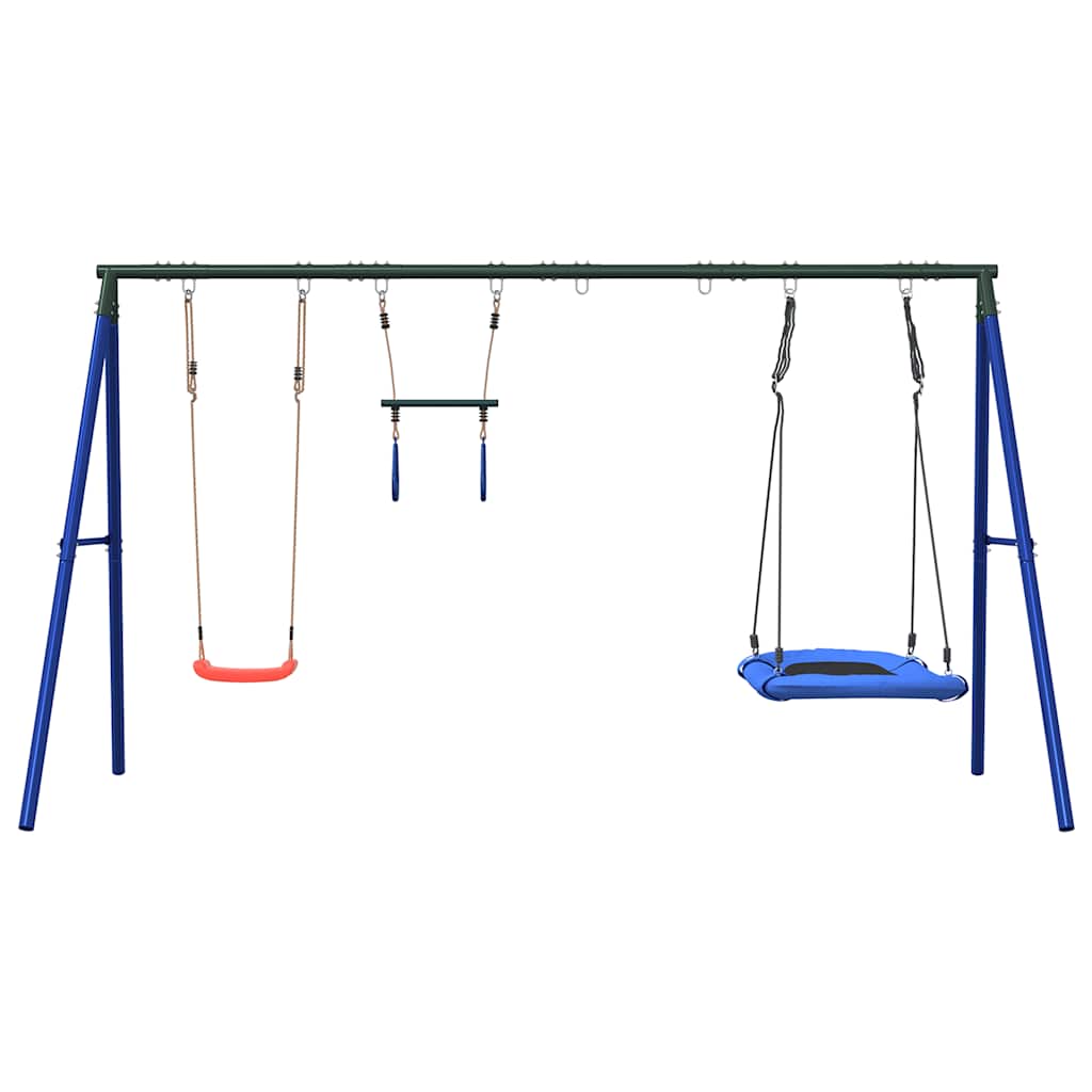 Schommelset Met Schommel, Trapeze En Nestschommel 1