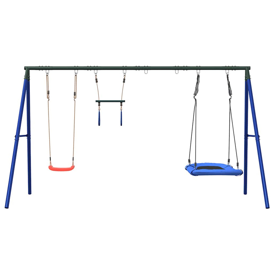 Schommelset Met Schommel, Trapeze En Nestschommel 1