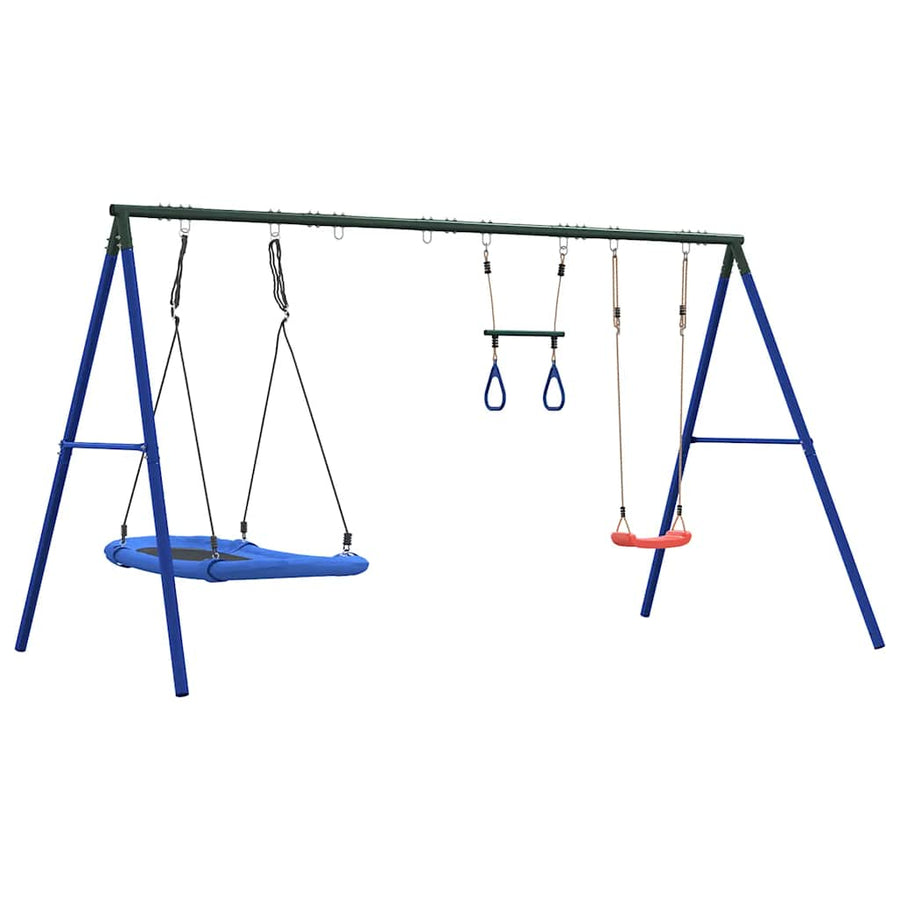 Schommelset Met Schommel, Trapeze En Nestschommel 1