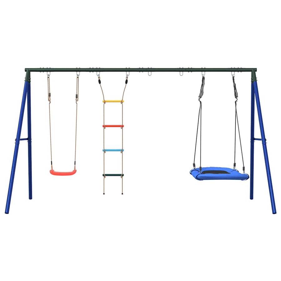 Schommelset Met Schommel, Ladder En Nestschommel 1