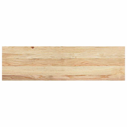 Traptreden Onbehandeld Massief Eikenhout Naturel 2 90 x 25 x 2 cm