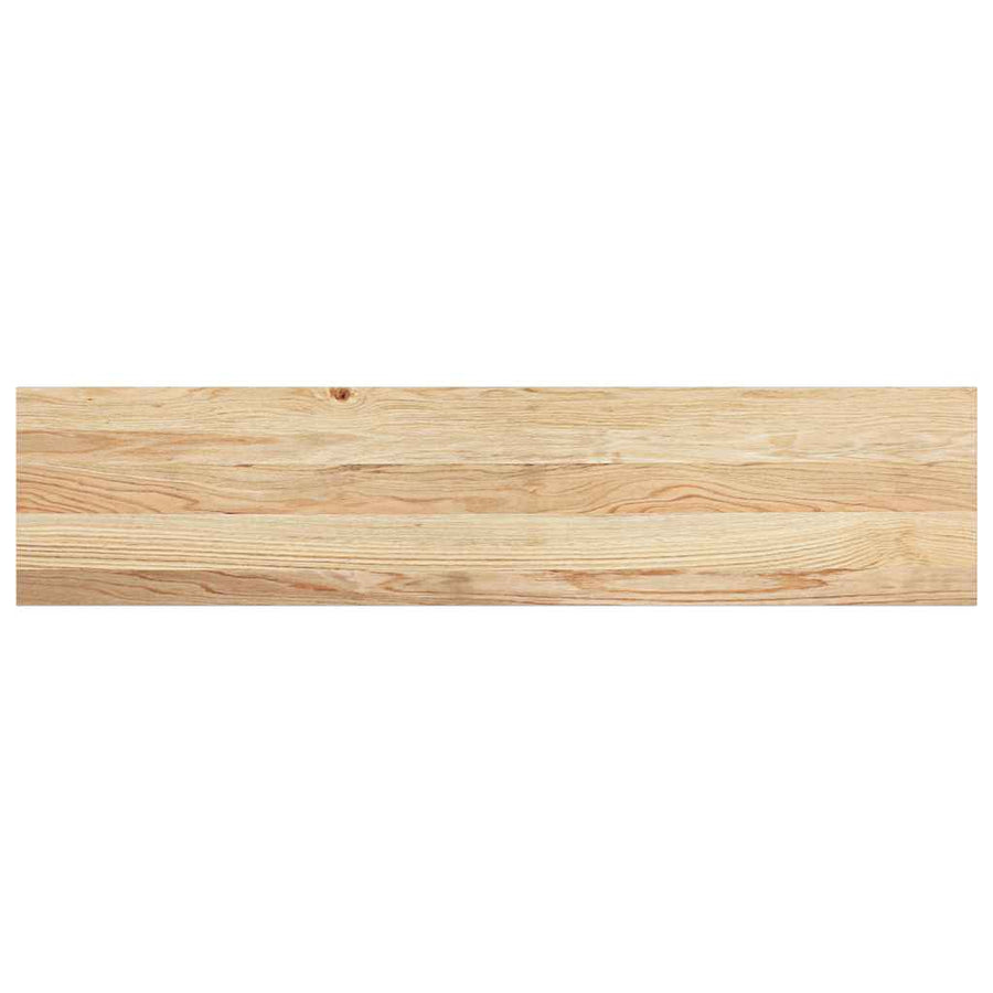 Traptreden Onbehandeld Massief Eikenhout Naturel 2 110 x 25 x 2 cm