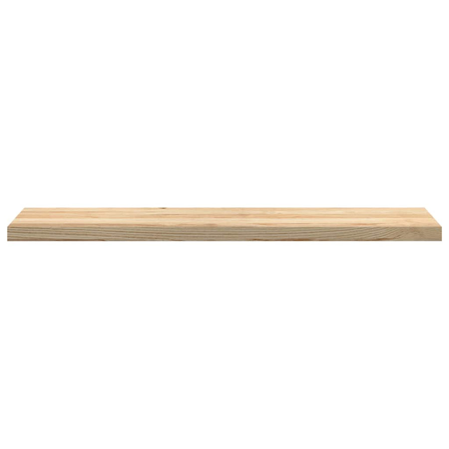 Traptreden 2 st 120x25x2 cm onbehandeld massief eikenhout