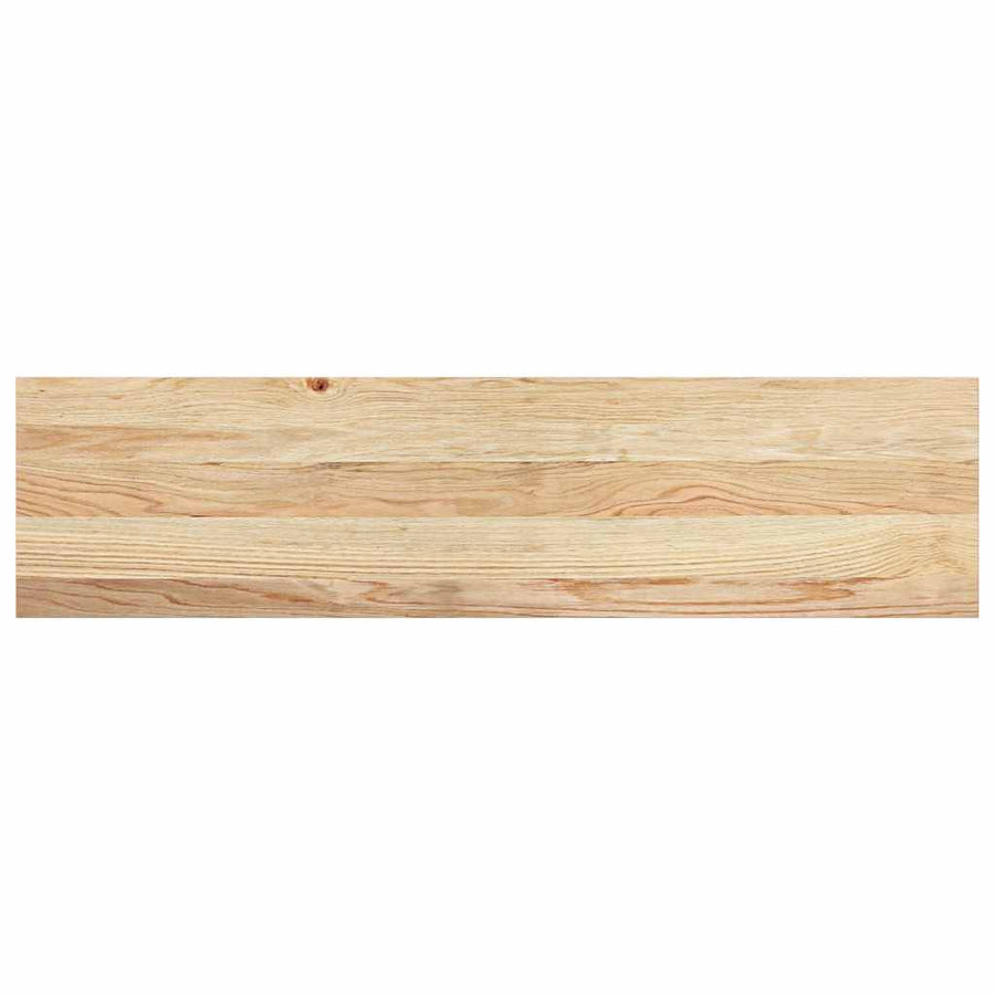 Traptreden 2 st 100x30x2 cm onbehandeld massief eikenhout