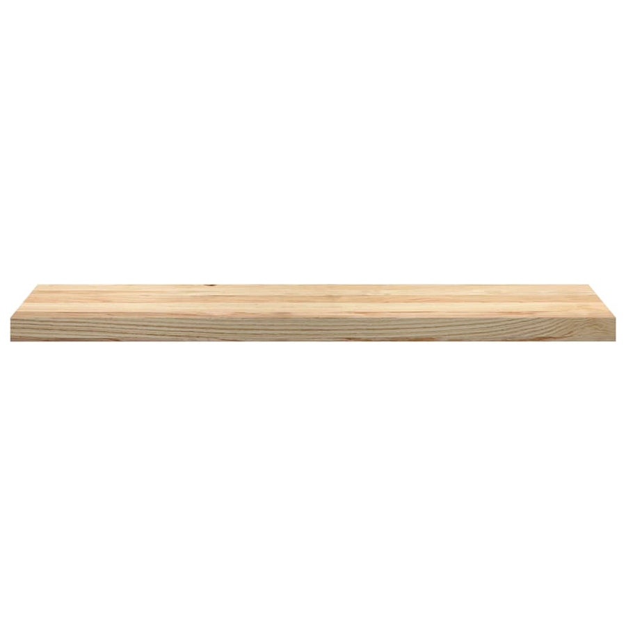 Traptreden 2 st 100x30x2 cm onbehandeld massief eikenhout