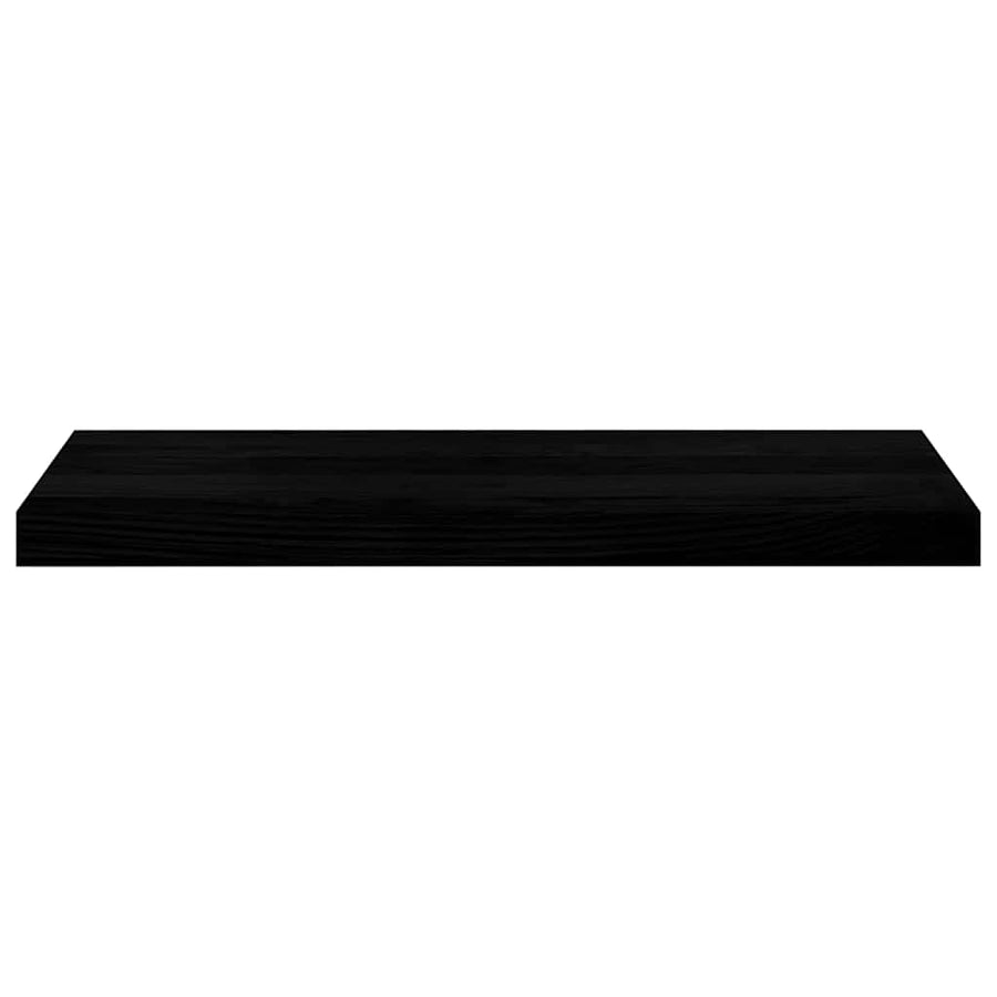 Traptreden 2 st 70x25x2 cm massief eikenhout donkerbruin