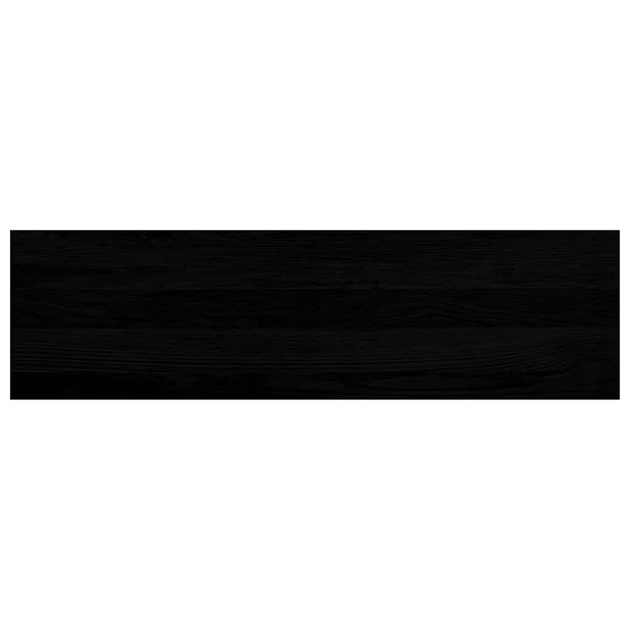 Traptreden 2 st 90x25x2 cm massief eikenhout donkerbruin