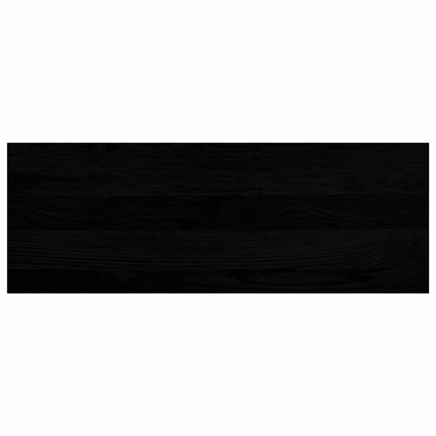 Traptreden 2 st 70x30x2 cm massief eikenhout donkerbruin