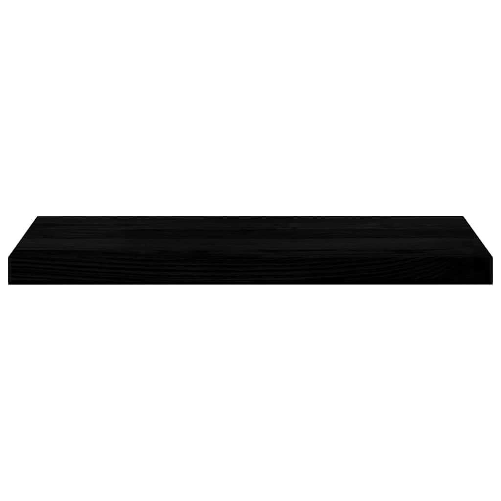 Traptreden 2 st 70x30x2 cm massief eikenhout donkerbruin